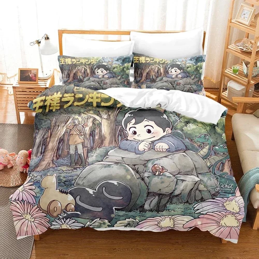 Nuova stampa 3D Anime Classifica dei re Set biancheria da letto Doppio Twin King Copripiumino Trapunte Federa Ragazzi Ragazze Adulti Camera da letto
