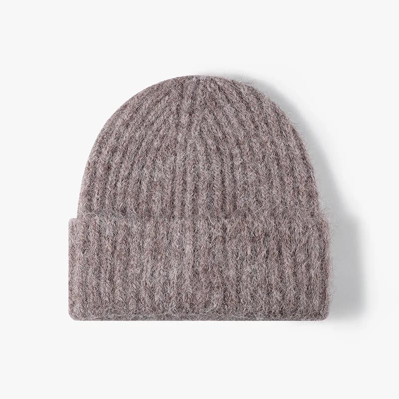 WinterJapananSouth Koreanewwool woolmen's and women'swarmbigheadcircumferencpullovercold hat men's plushknittedross-border tide