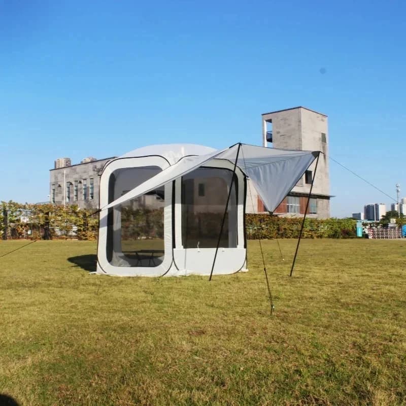 Bt Selling Foldle Breathle Six Sided Mh Courtyard Outdoor Camping Tent Canopy Car Tail Tent Small Caigh Quality