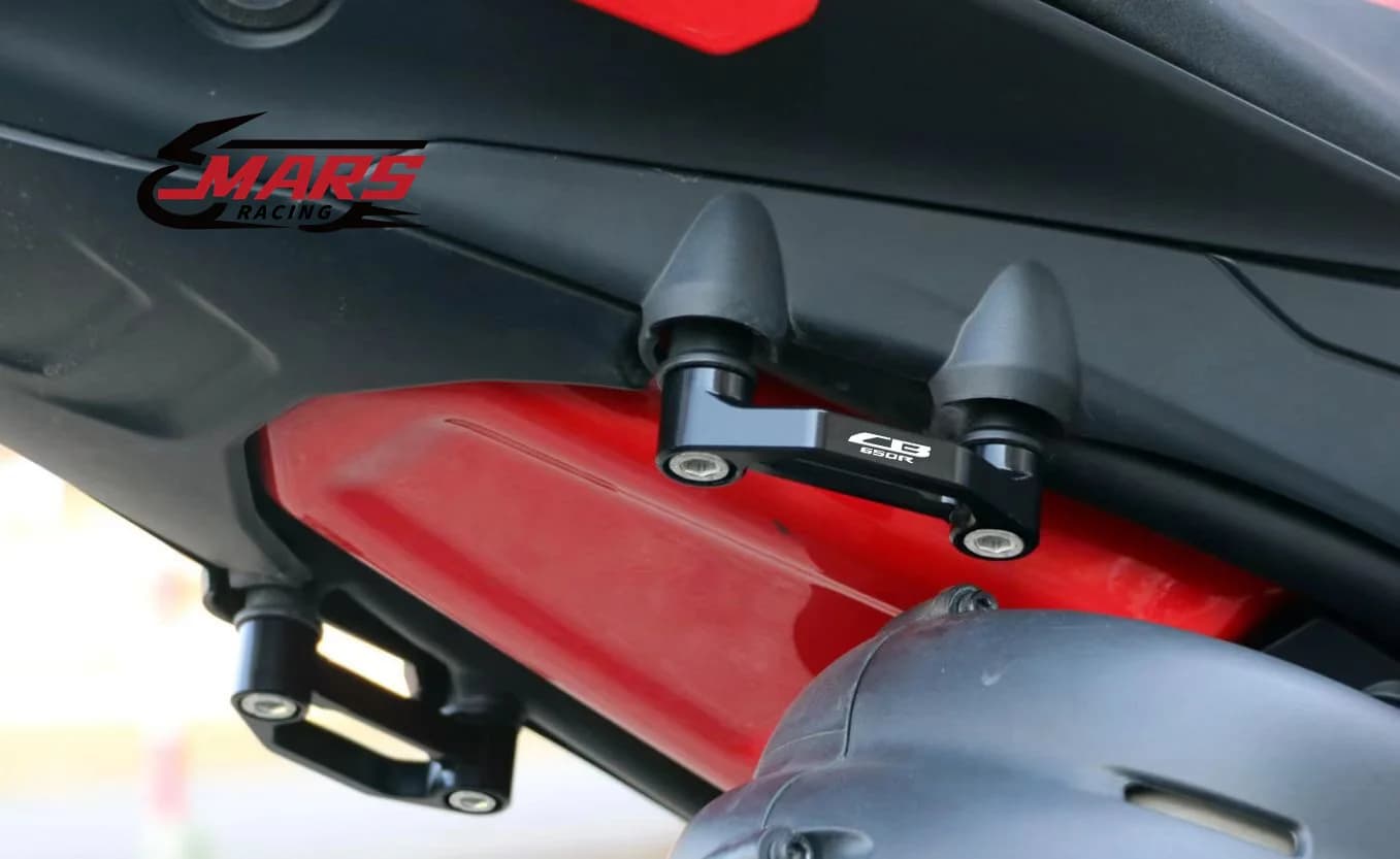 Per HONDA new CB650R CBR650R 2019 2020 2021 2022 pedale poggiapiedi posteriore modificato per moto rimuovi accessori di copertura decorativa