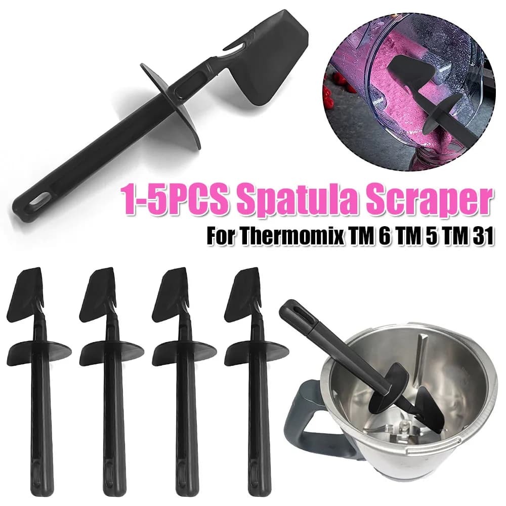 Spatola Raschietto Universale per Frullatore, Ricambio per Thermomix TM 6 TM 5 TM 31, Raschietto per Contenitori e Pareti