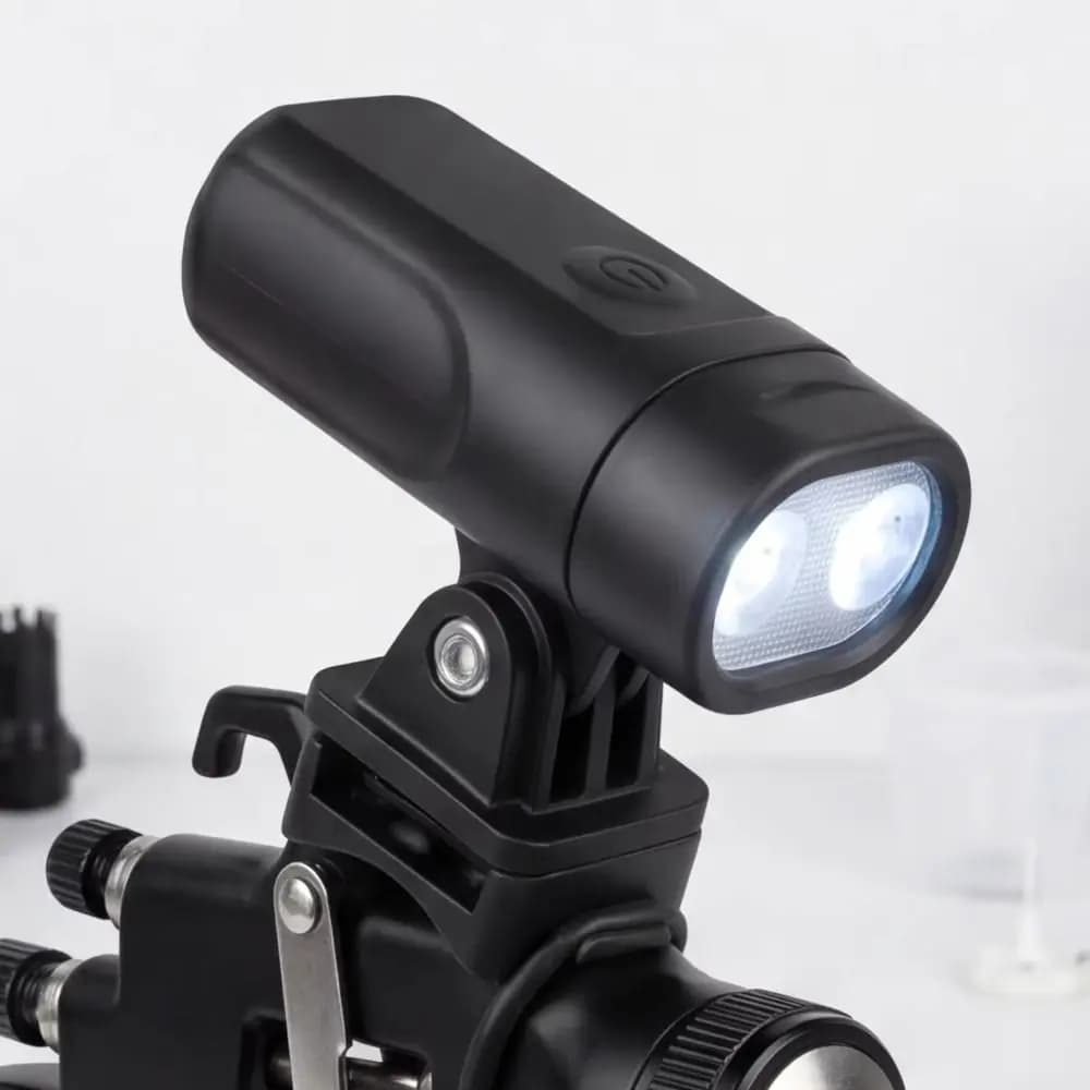 Lightweight Design Rechargeable Flashlight Universal Mount Adjustable Beam Bike Helmet Light USB Rechargeable Adjustable Torch