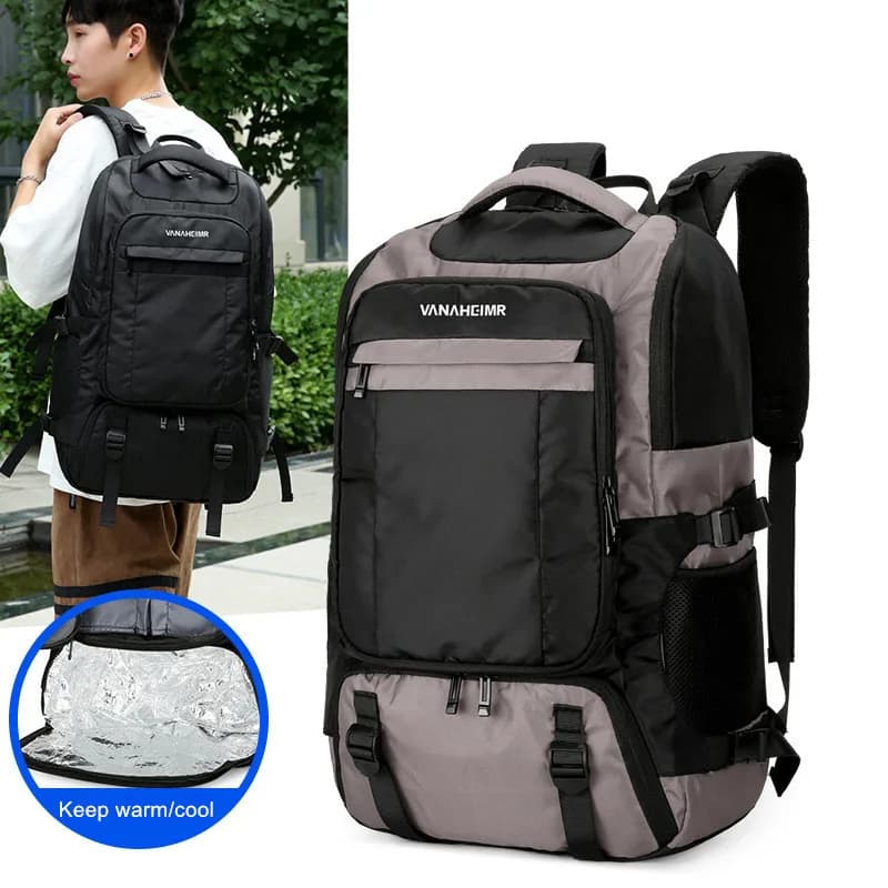Zaino Sport Palestra Borse grandi da donna per uomo Big Weekender Fitness Maschio Campeggio all'aperto Bolsas Bagagli da viaggio Zaino termico