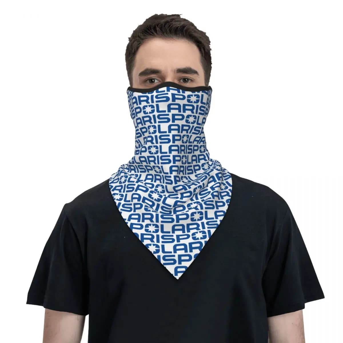Snowmobile Polariss Bandana Neck Warmer Men Women Winter Hiking Ski Scarf Gaiter Face Mask Cover