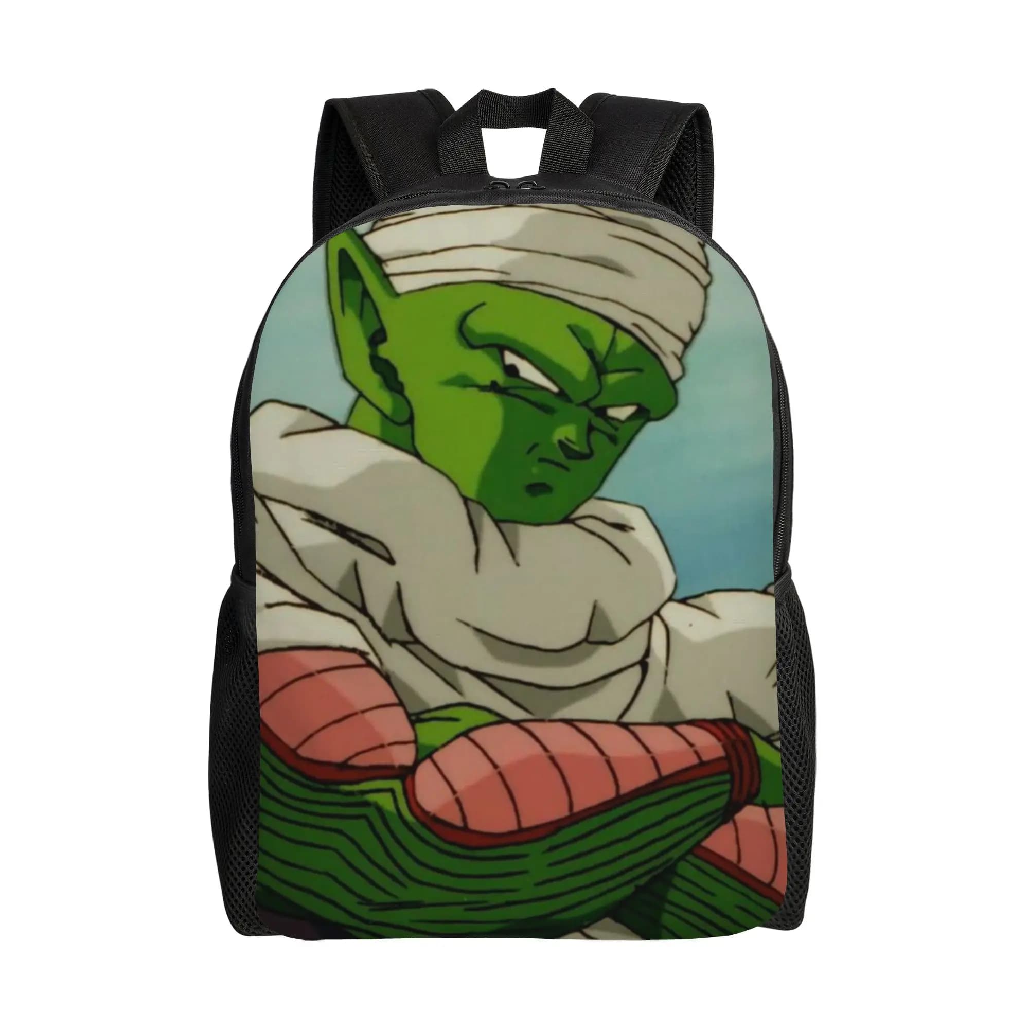Zaino per il ritorno a scuola, modello Martial Arts Green Alien Portrait, Piccolo, per donna, zaino leggero