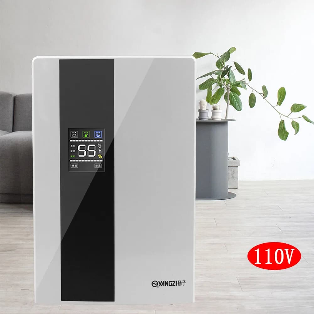 Essiccatore d'aria per deumidificatore di grandi dimensioni per tubo di scarico intelligente per camera da letto nel seminterrato 90W
