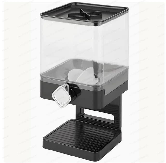 Dispenser per Cereali da 3,7L, Contenitore per Alimenti, Scatola per Conservazione di Frutta Secca e Snack, Barattoli per Cucina Domestica