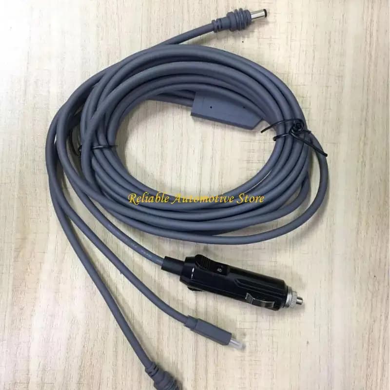M68B Resistente all'usura 3 in 1 USB C a D Cordo alimentazione Carico portatile flessibile Cavo alimentazione a lungo per