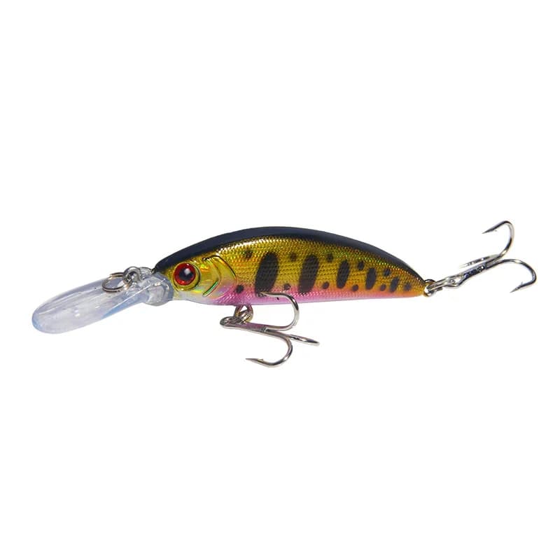 Esca Artificiale Minnow Tomb Raider Affondante da 7cm/6g, 1/10 Pezzi, Popolare, con Lingua Lunga, Realistica, per Lanci Lunghi, Imitazione Pesce, Esca Dura