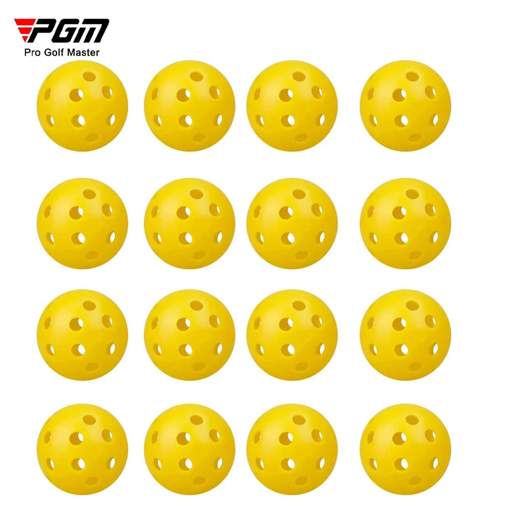 20 pz PGM Golf Hollow Indoor Pratica Palla Altalena ultraleggera Putting Training Giallo Bianco Colore casuale All'ingrosso della fabbrica Q009