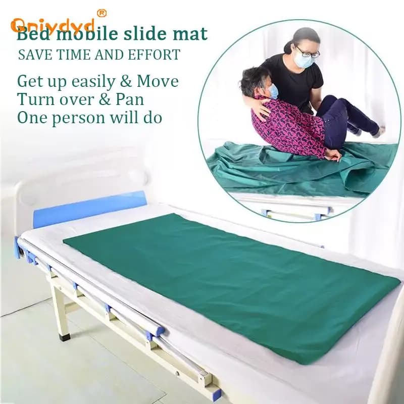 Scrolling sheet for elderly bed positioning bed of sliding washable cloth for patient lifting