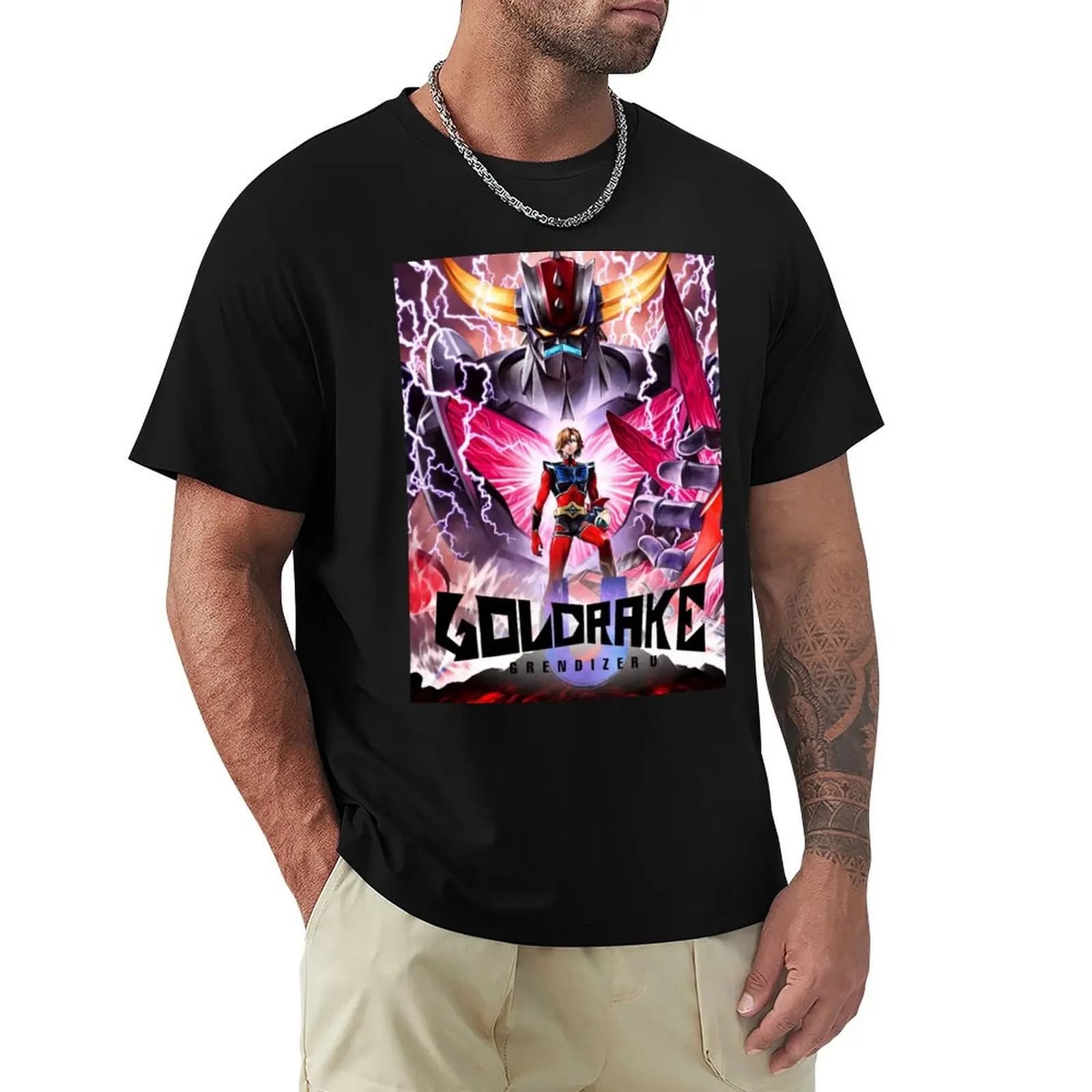 Goldrake U (it) T-Shirt Stretch Fabric Comfort T-Shirt