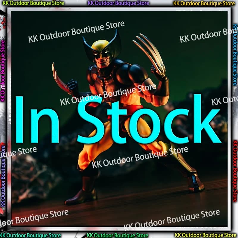 In Stock Ct Toys Brown Wolverine Mafex 138 Blue Figure Yellow 096 Comic Ver X-Men Anime Action Figure Figurine Custom Gifts Toys