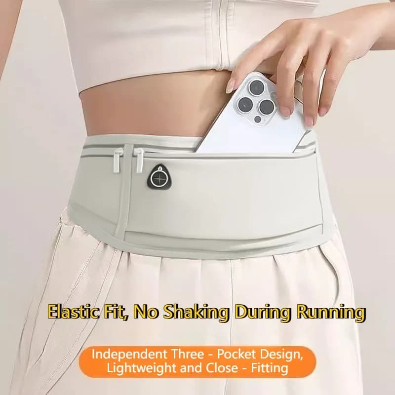 New Sport Carrier for Running Lightweight and Waterproof Phone Case Invisible Anti-theft Belt Bag with Adjustable Men's Shoulder Strap