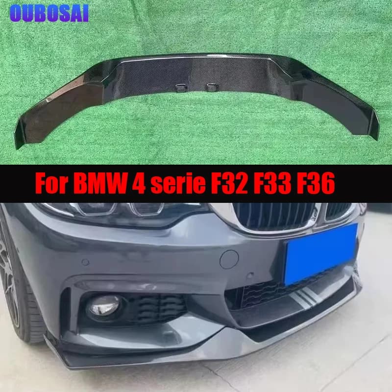Per BMW 4 serie F32 F33 F36 MAD Stile Auto In Fibra di Carbonio Paraurti Anteriore Labbro Labbro Anteriore Diffusore Anteriore Mento Spoiler Body Kit