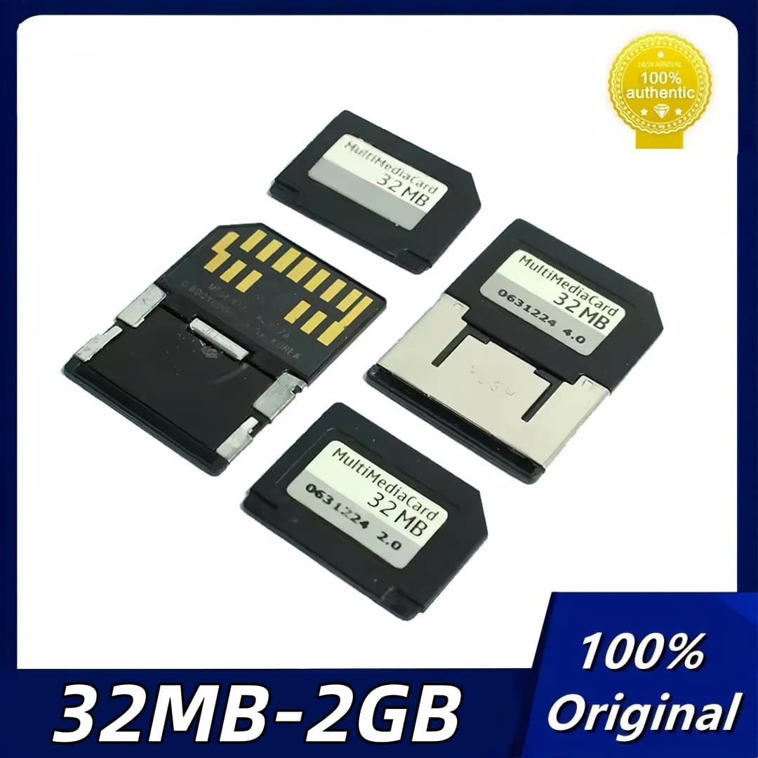 Scheda mobile MMC da 128 MB 256 MB 512 MB 1 GB 2 GB Scheda di memoria RS-MMC a doppia tensione 13 pin con adattatore per scheda per vecchio cellulare
