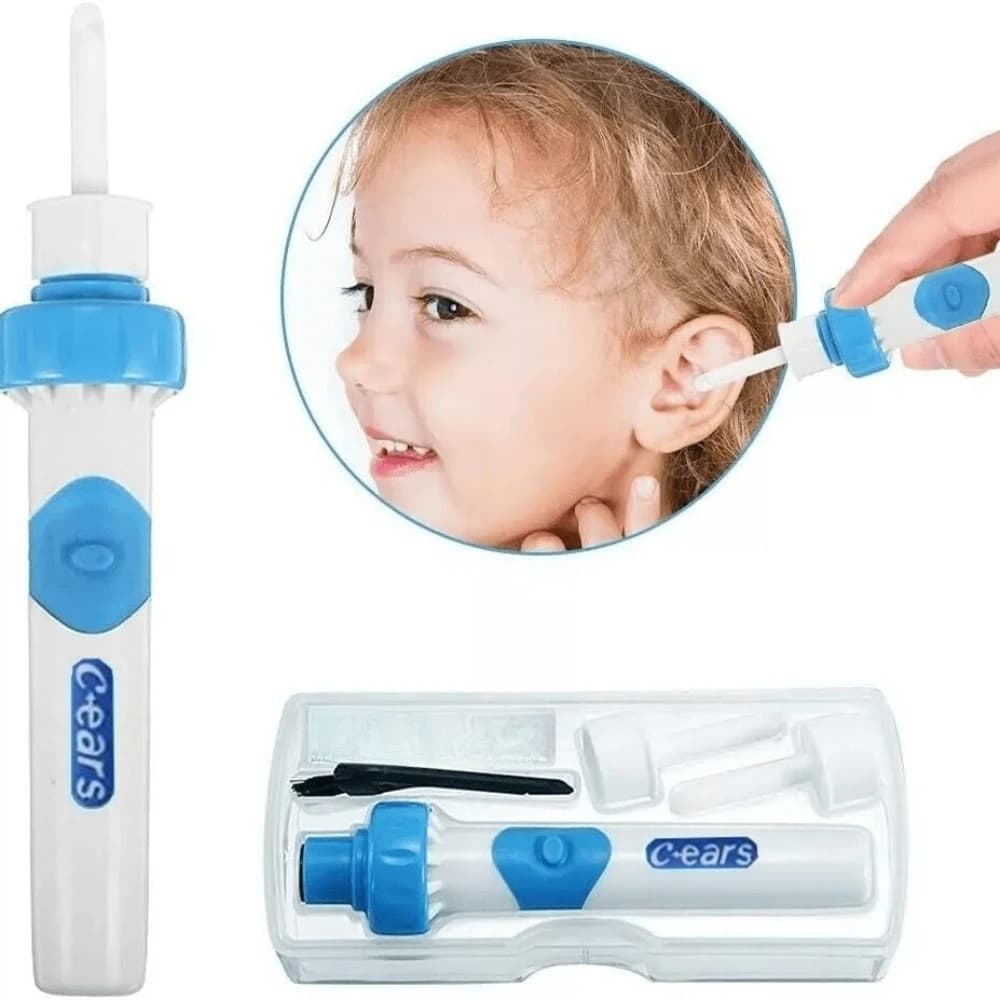 Cleaning Set Electric Earrings Wireless Safe Vibration And Hinder, Spiral Device for Removing Cerume