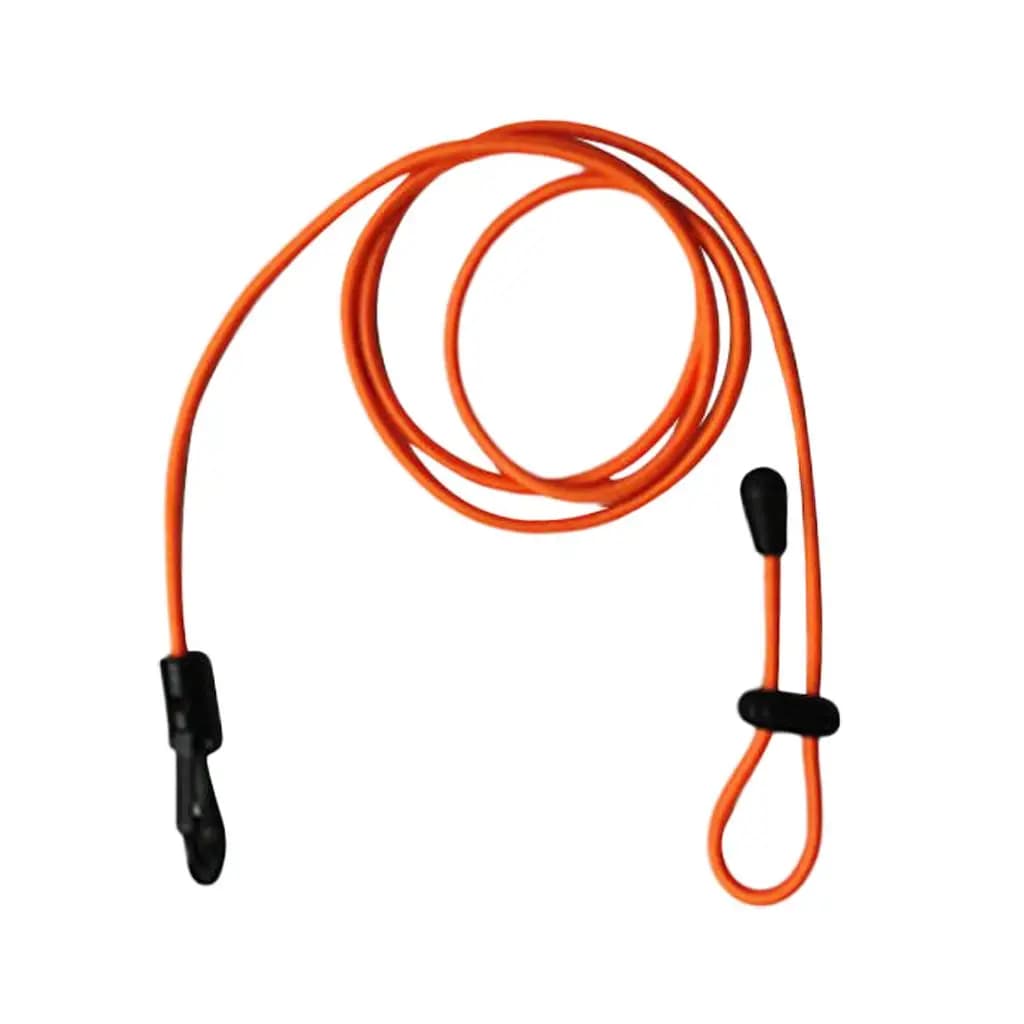 Paddle Leash Elastic Shock Cord Kayak Accessory Rod Holder Boat Rope Clip Marine Fishing Safety for Kayaking Activities