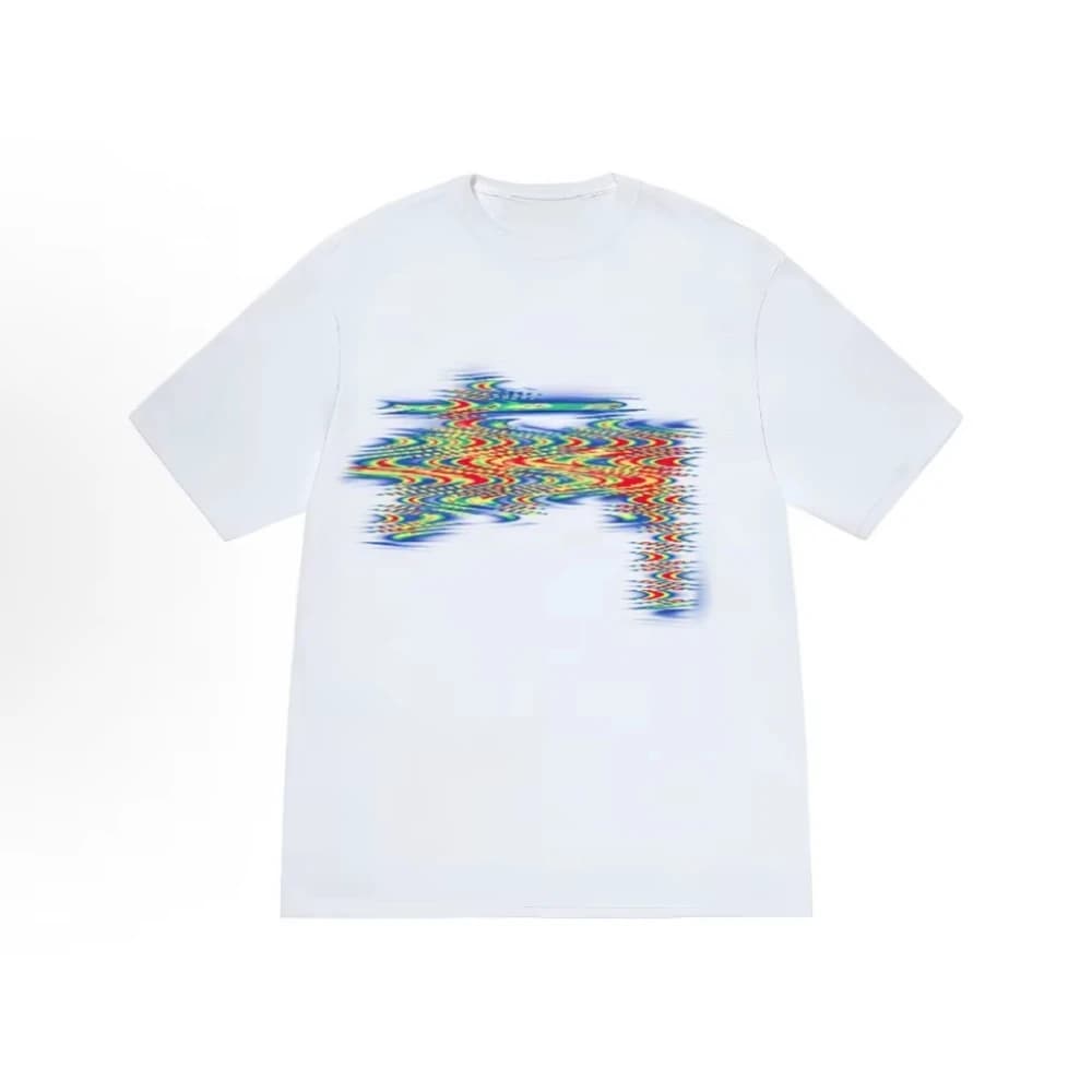 T-shirt Oversize in Cotone con Stampa Termica per Uomo e Donna, Stile Casual e Comodo