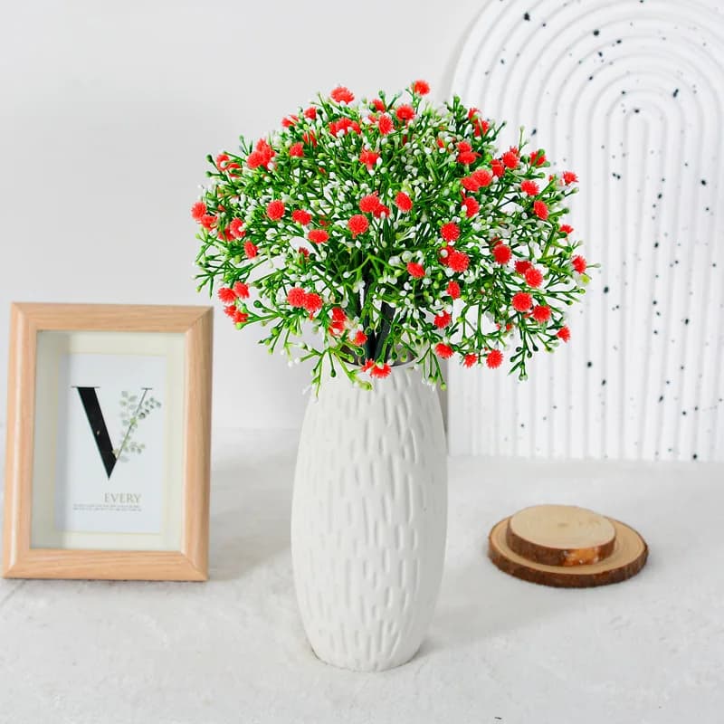 Gypsy branch bouquet artificial flower arrangement DIY wedding party home decoration photography prop simulation plants flowers
