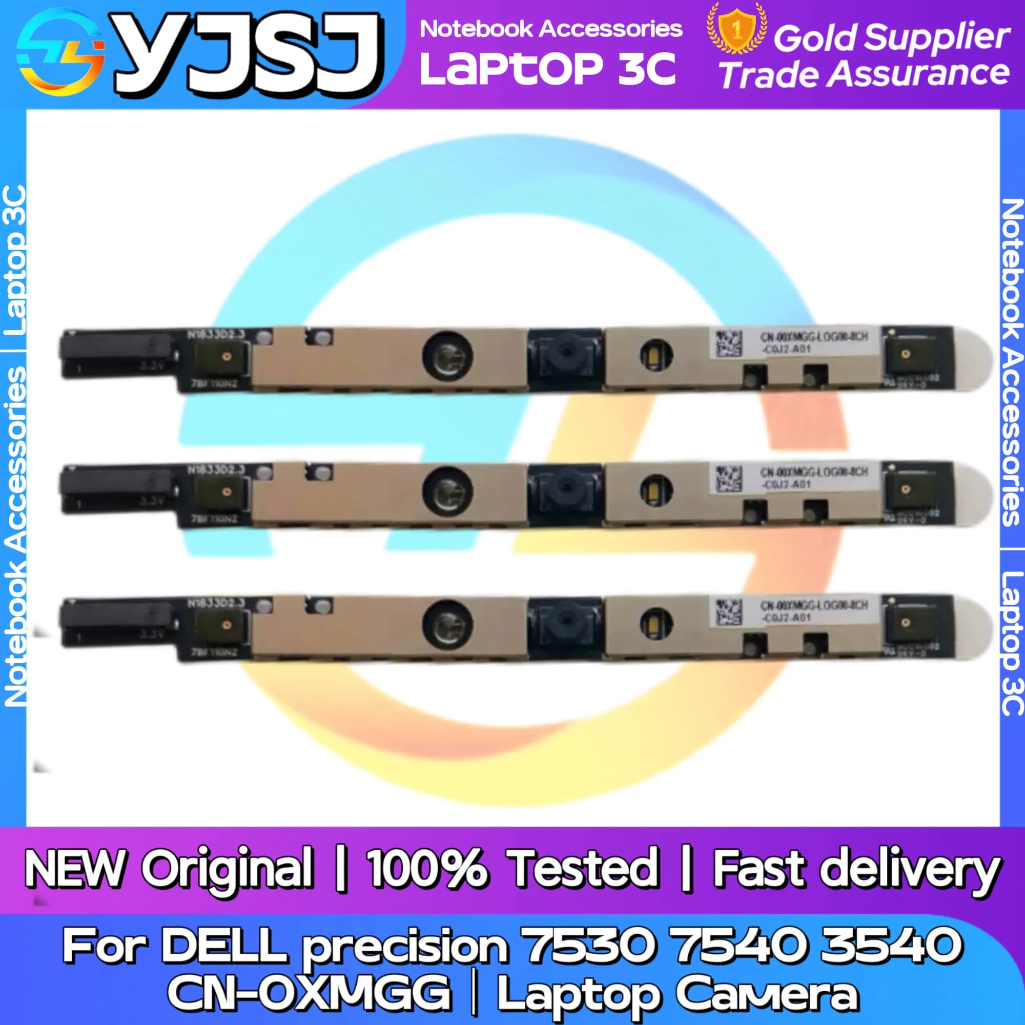 New original laptop camera for DELL Precision 7530 7540 3540 CN-0XMGG Video module for laptop webcam