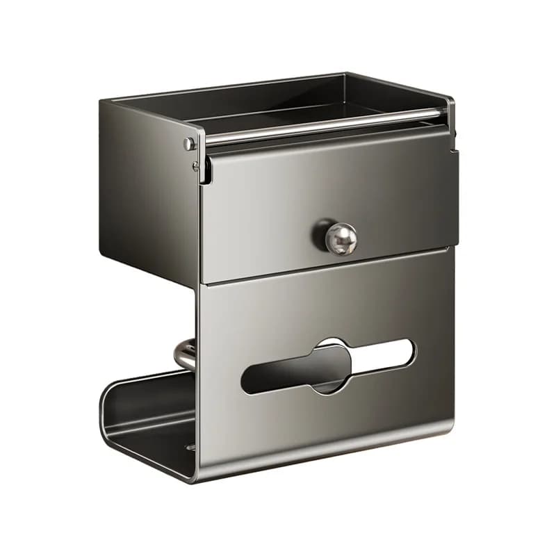 Portarotolo Portatile per Carta Igienica, Decorazione Domestica, Portaoggetti per Bagno