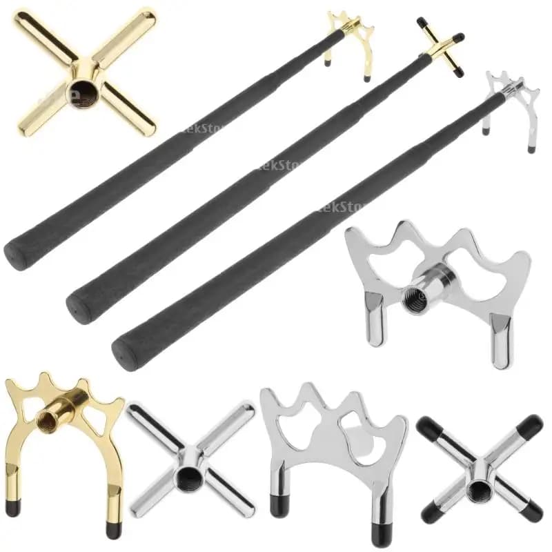 Ponte per stecca da biliardo retrattile con testa a ponte biliardo portatile stecca da biliardo per tavolo da biliardo gioco da competizione