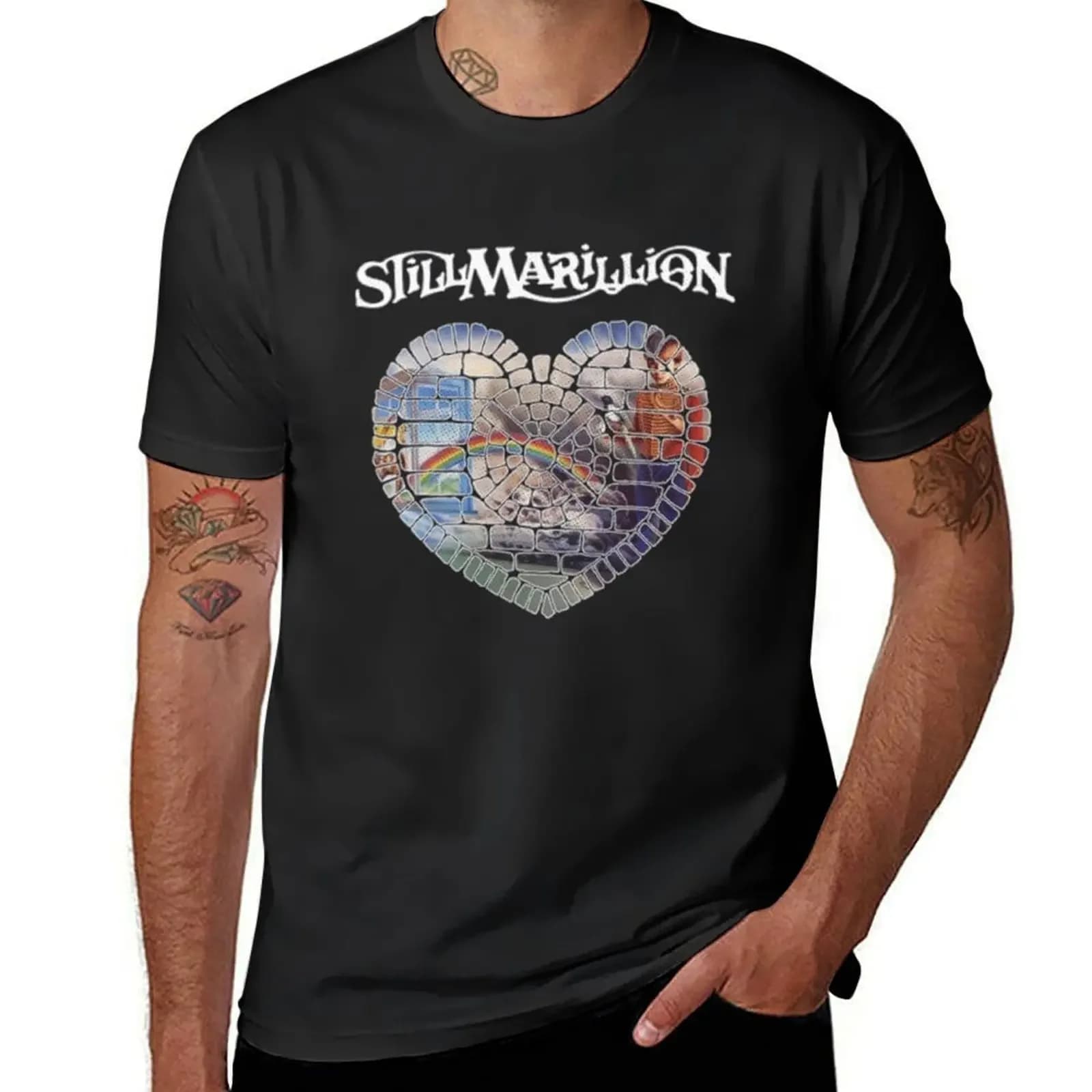 MARILLION(3) T-Shirt sweat animal prinfor boys hippie clothes sublime designer t shirt men
