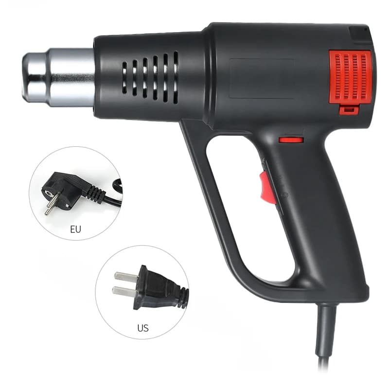 Pistola ad aria calda elettrica avanzata a temperatura variabile da 2000 W con pistola termica 220 V