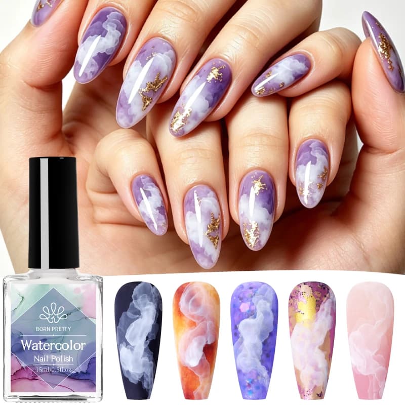 BORN PRETTY Milky White Gel Polish 10ml Natural Color Soak Off UV LED Construction Semi-Permanent Varnish Pudding Nail Art