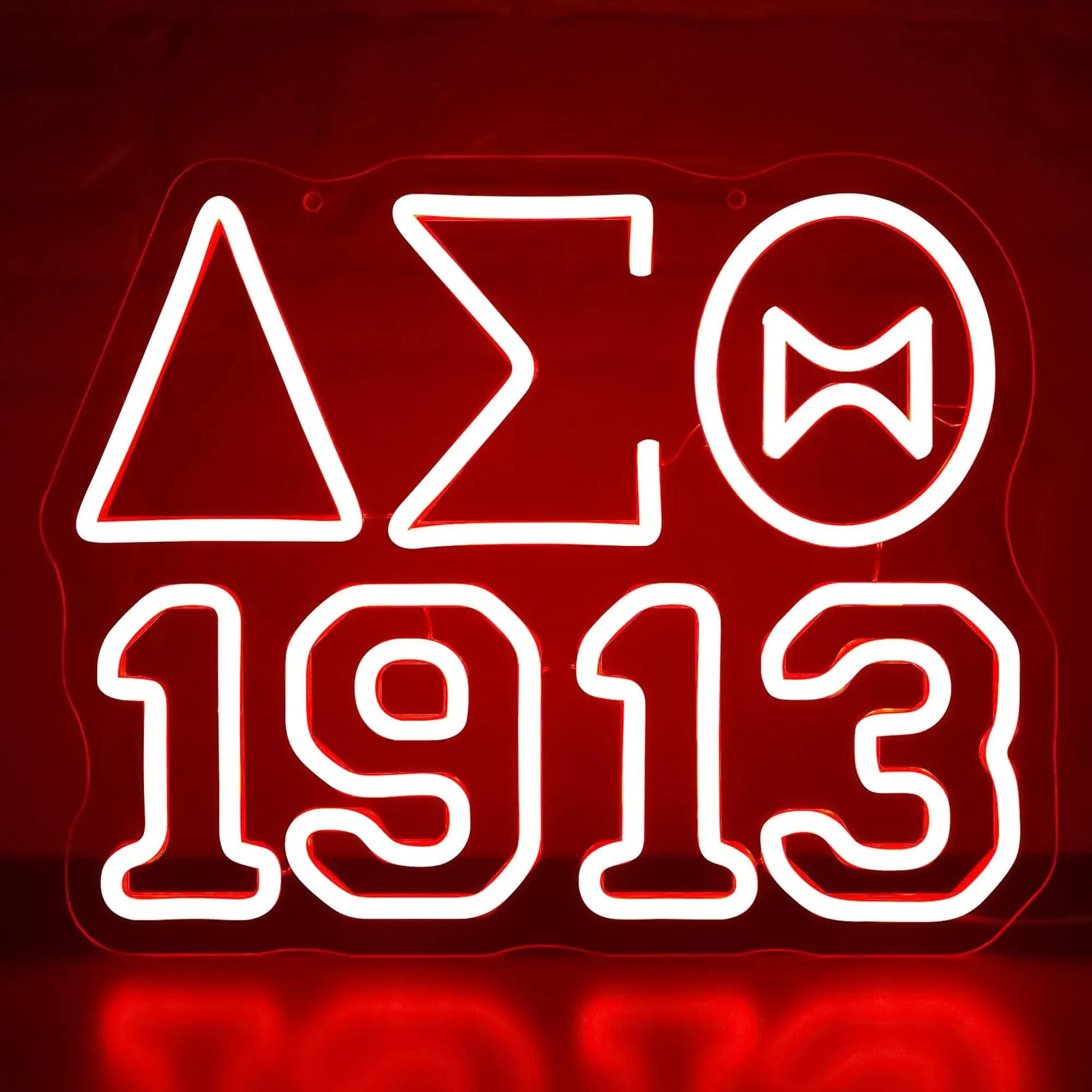 Insegna al neon Dst Sorority per decorazioni murali Luce al neon Dst Sorority per riunioni, feste, soggiorno, regalo, insegna illuminata per il college