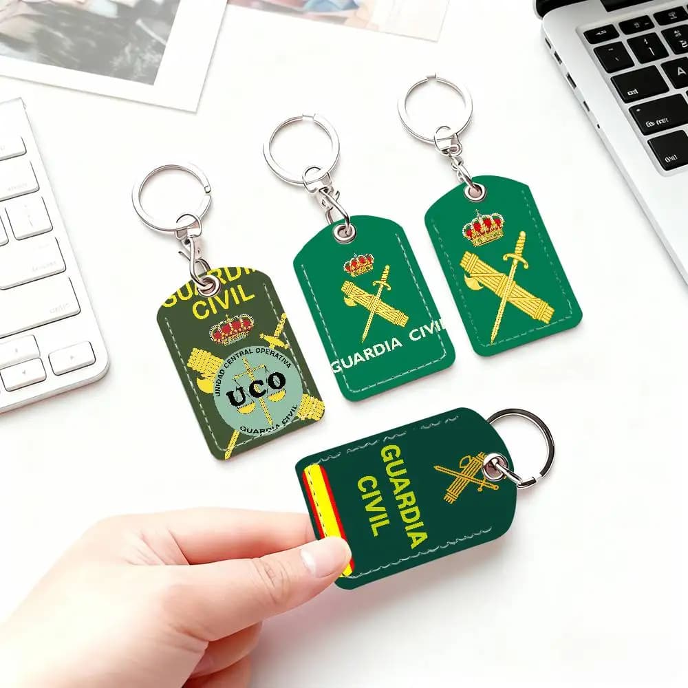 Porta carte civile della guardia spagnola adatto per biblioteca di accesso bancario Parcheggio autobus Metropolitana e portachiavi