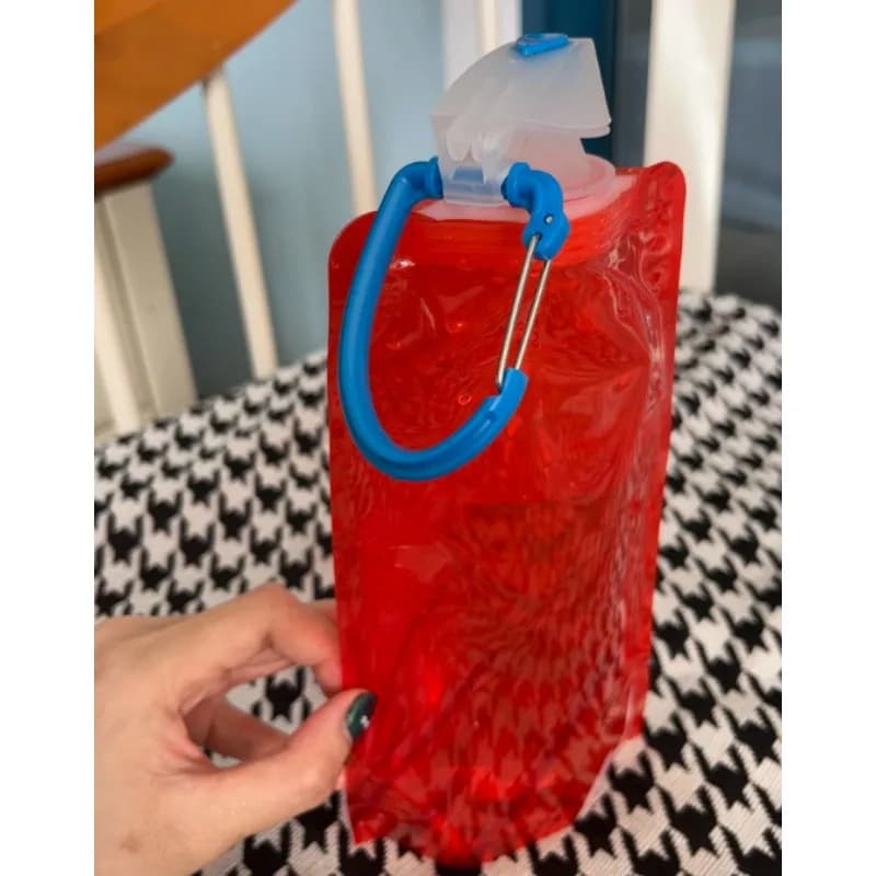 Hydration package for music festivals of 600 ml, light, portable, outdoor, hiking, mountaineering, trekking, sport, water storage bag