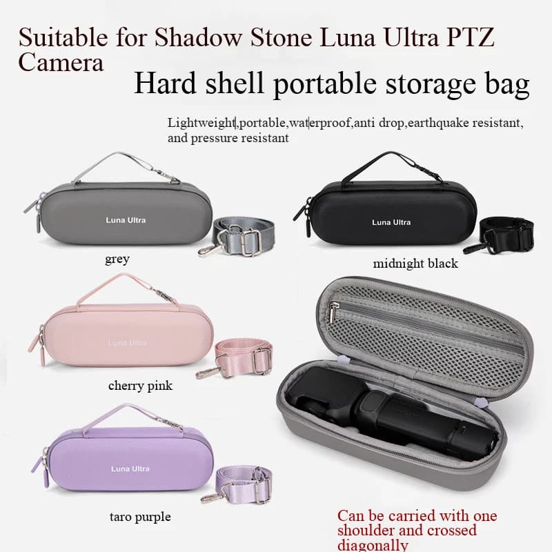 Storage bag For Insta360 Luna Ultra gimbal camera hard shell box portable single shoulder bag accessories Pouches case suitecase