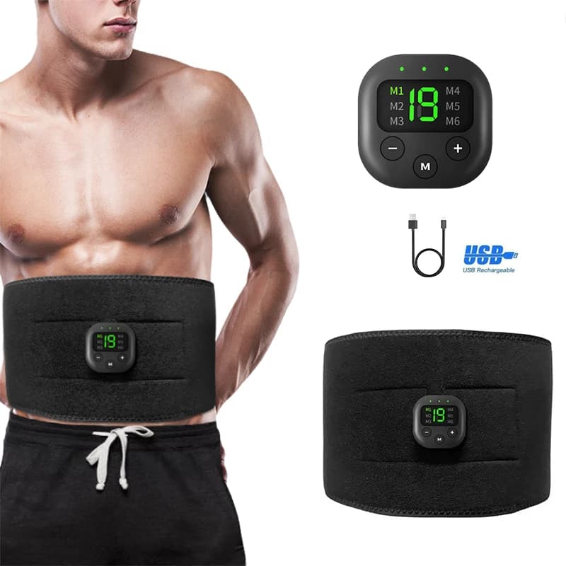 Life massager USB charger Electric arm Leg and hip trainer Weight loss Modeling Fitness massage equipment Portable modeling belt