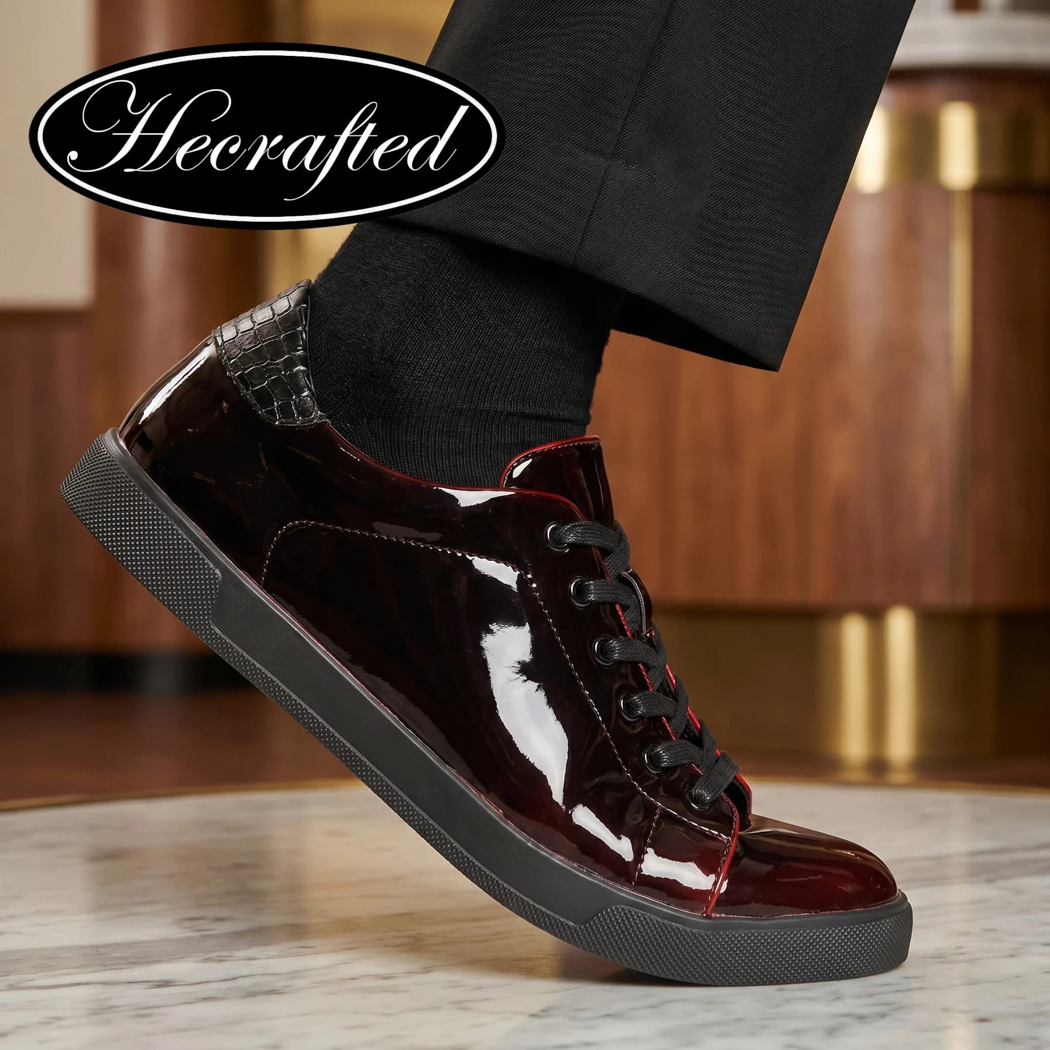 Scarpe da ginnastica da uomo alla moda, traspiranti, casual e leggere per uomo