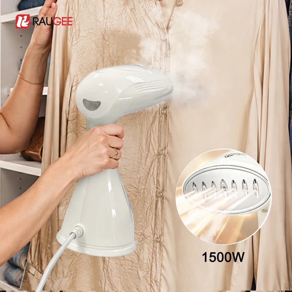 Handheld Steam Hanging Iron 1500W Powerful Garment Steamer 300ML Fast Preheat Portable Ironing Machine Clothes Garment Steamer