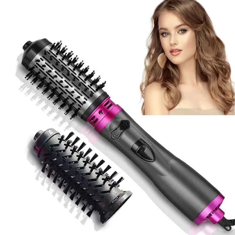 Multifunction Hair Smooth Brush, Rapid Heating, Corrugated Hair Iron 3 in 1, Hair Wiper Tool to Straighten and Straighten in One Step