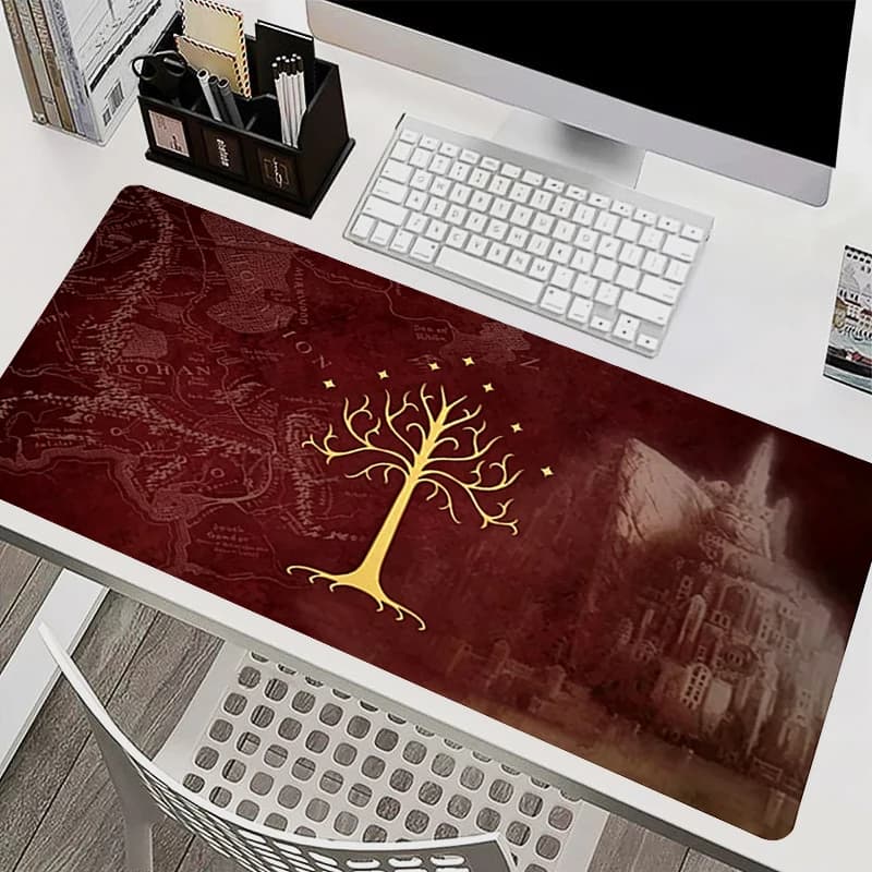 Popular Mouse Pad Large Extended Mousepad T-The Lord of the Rings Non Slip Gamer Desk Mat Office Gaming Mouse Mat Smooth Surface