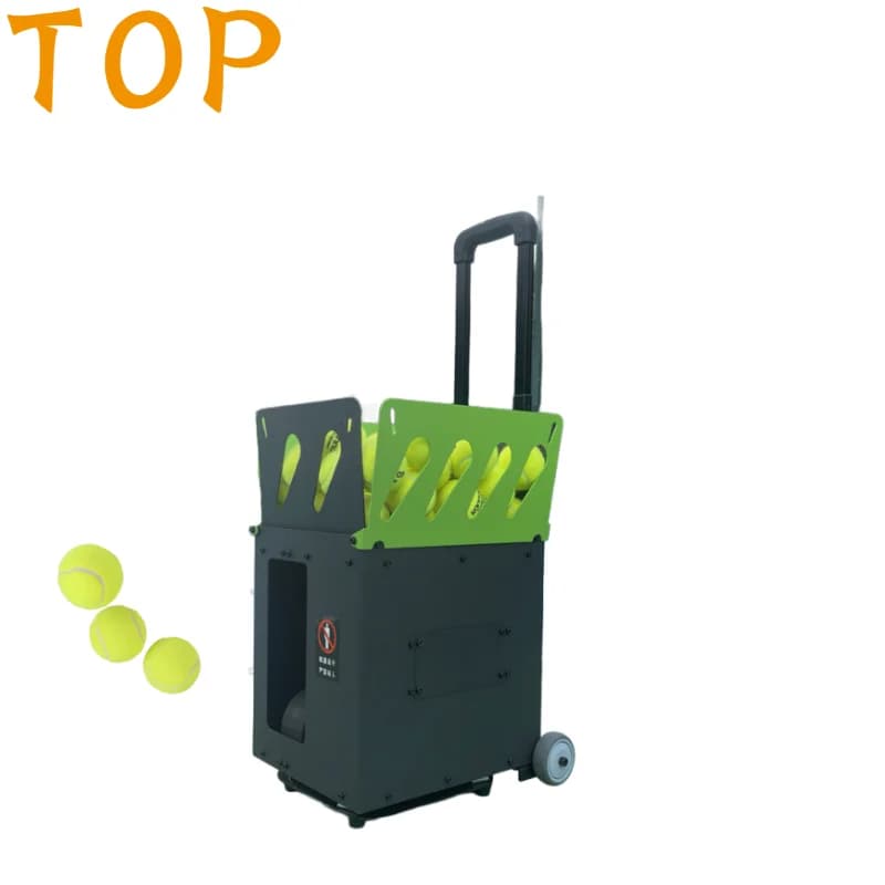 Portable Professional Automatic Launcher Tennis Ball Machine Throwing Machine Training Equipment With Battery