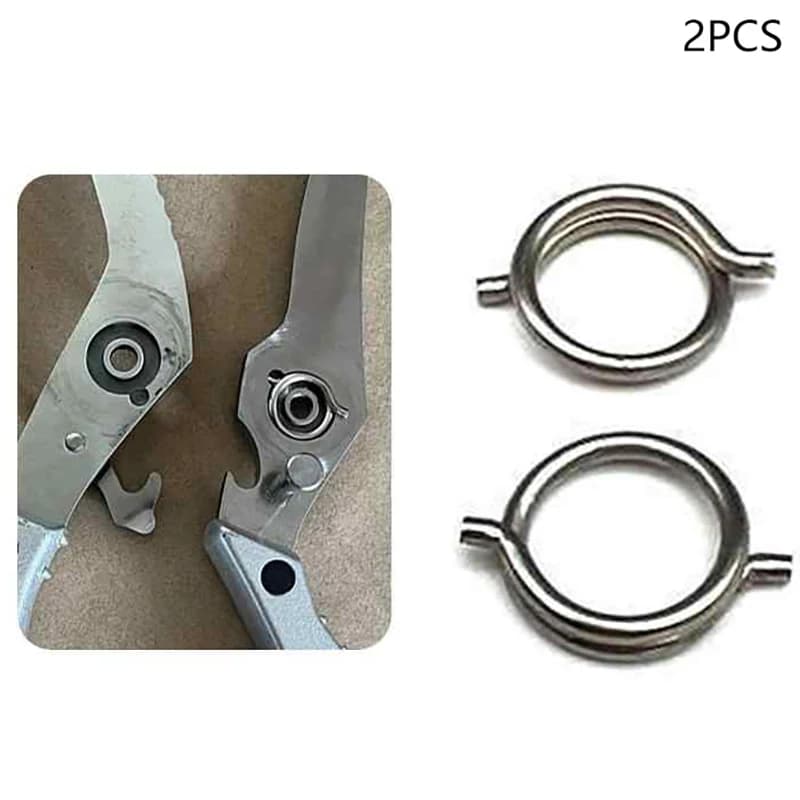 2 pezzi forbici per ossa di pollo accessori molla diametro filo 1,8 mm diametro esterno 15 mm molla di torsione in acciaio nichelato