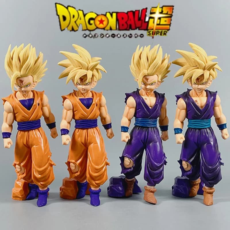 21 cm Dragon Ball Z Anime Figura Son Gohan Action Figurine Super Saiyan 2 Gioco cellulare Giocattoli per bambini Son Goku Regalo