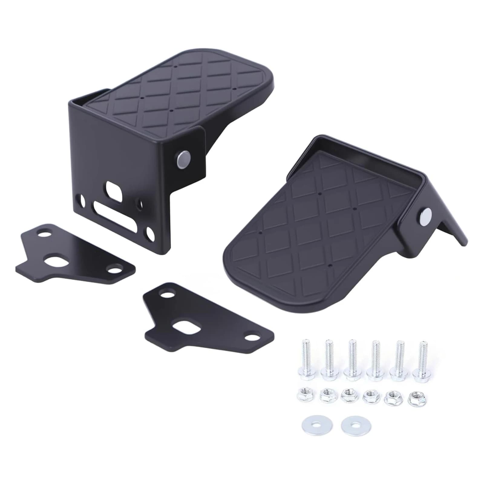 Pedane universali per scooter Pedane per bici elettrica in materiale in lega di alluminio, compatibili con scooter ciclomotori Mini bici elettriche