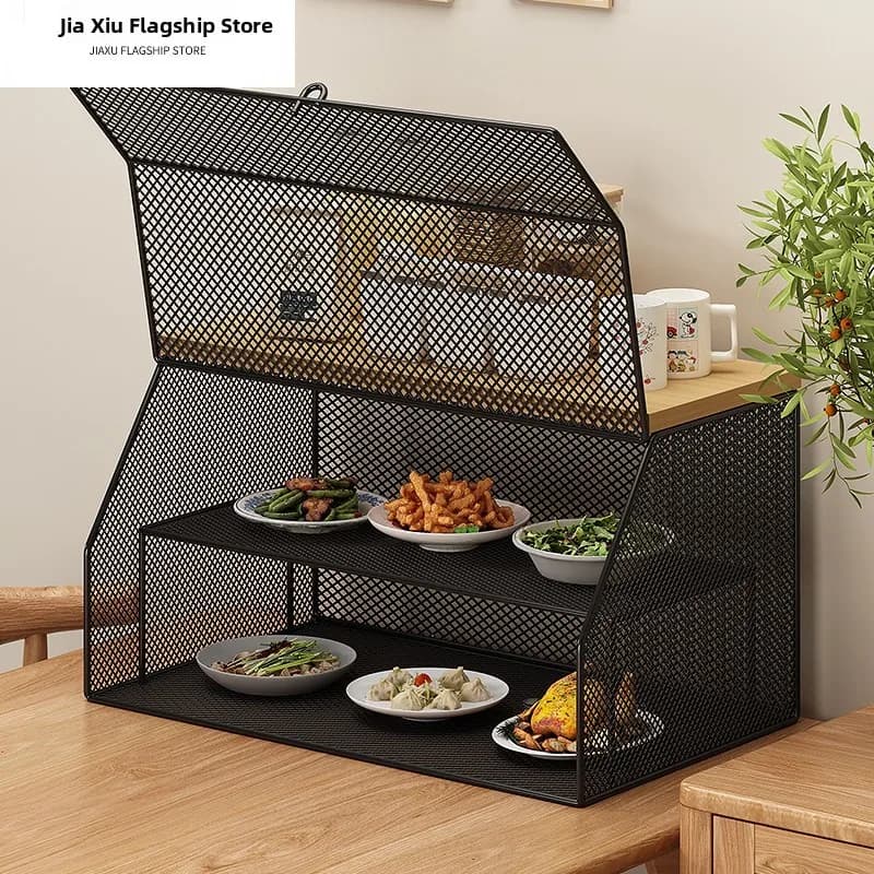 Copertura da tavolo multiuso per cucina, contenitore anti-insetti per residui di cibo, protezione per tavolo da pranzo