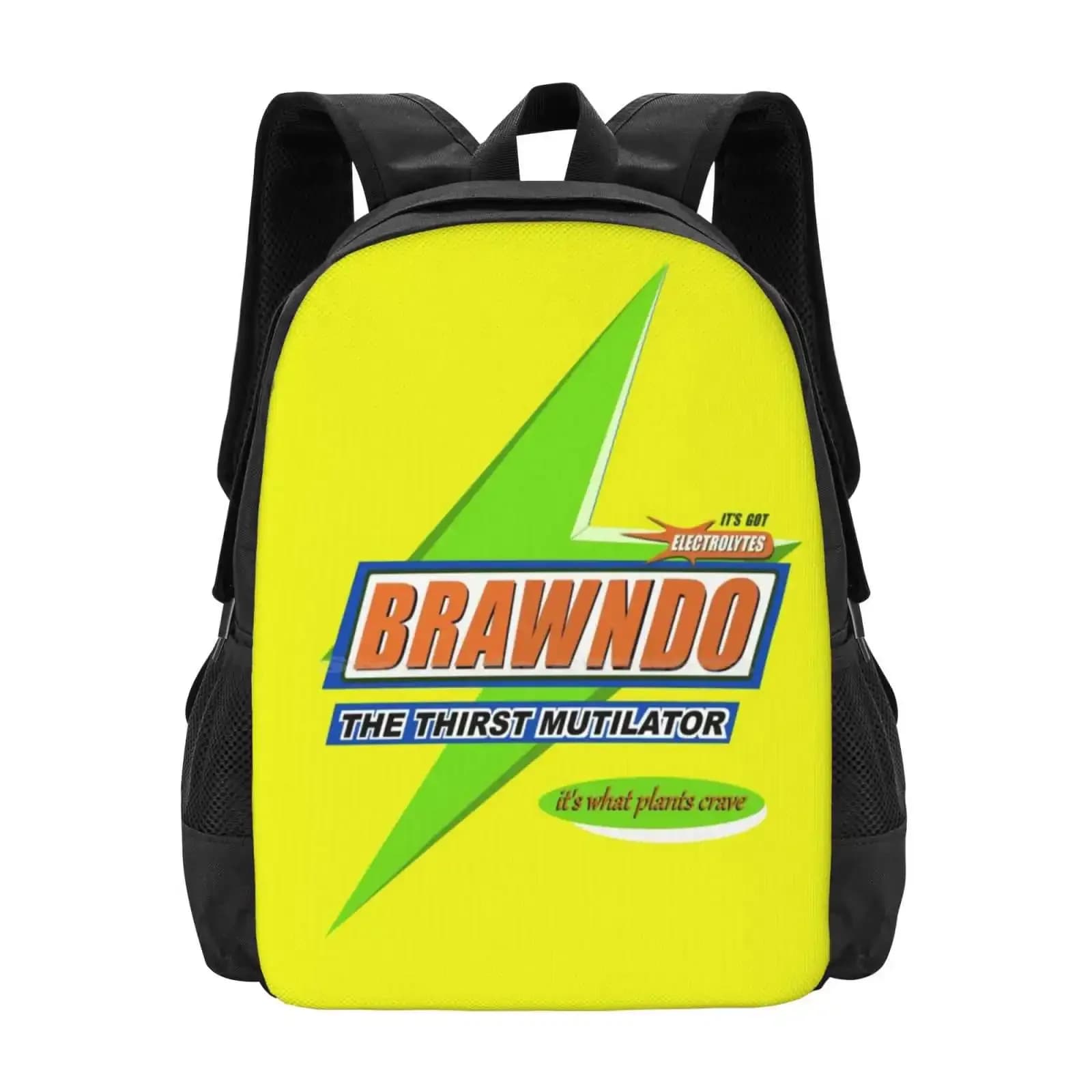 Brawndo More Pattern Design Borse da viaggio per laptop Borse da scuola Brawndo Electrolytes