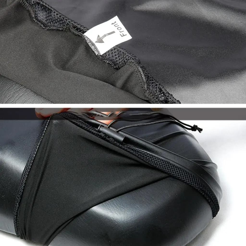 Universal Breathable Scooter Motorcycle Seat Mat Cover Elastic Waterproof TPU Mesh Saddle Protector Cushion for Electric Bicycle