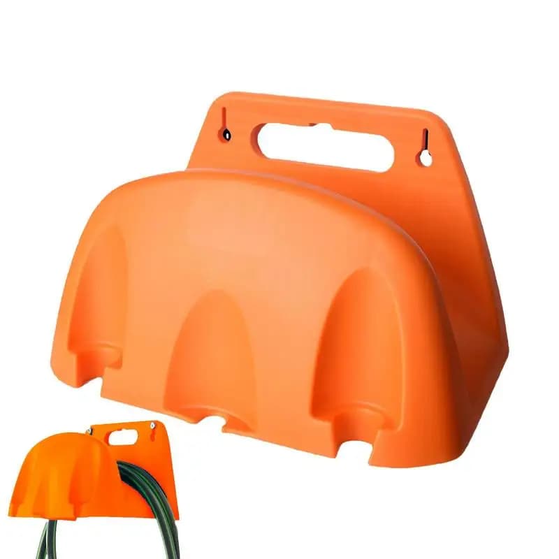 Wall Mounted Garden Irrigation Pipe Hook for Plastic Pipe Irrigation Faucet Flexible Hose Organizer Storage Holder Pipe Winding Frame