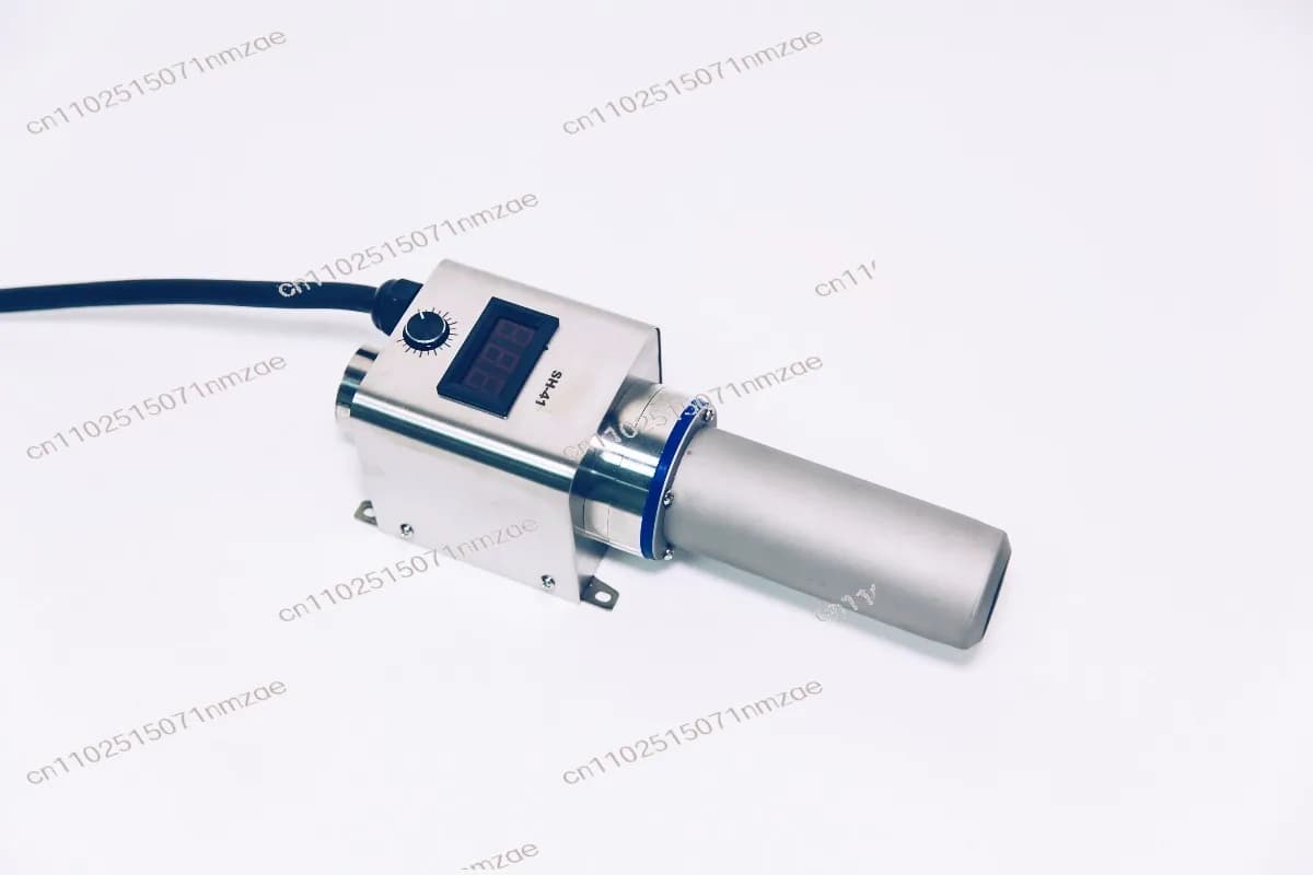 SH-41 Ventilatore industriale ad aria calda con display della temperatura - Pistola termica ad alta potenza per film che soffia involucro termoretraibile termosaldatura