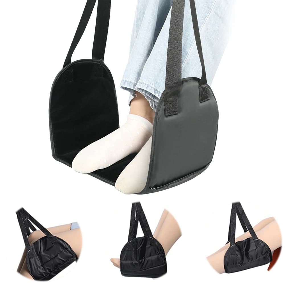 Aircraft Hammock Support Plate Lightweight Leg Hammock Pillows Leg Support Foot Pad for Long Travel Foot Leg Rest