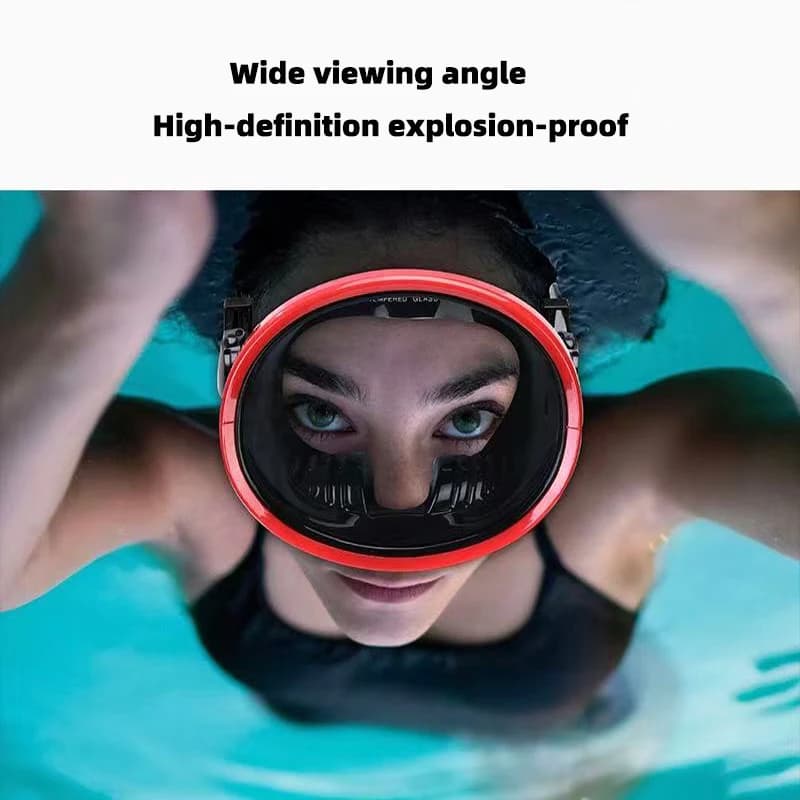 Snorkeling Glasses with Tempered Glass for Swimming, Underwater Fishing and Apnea